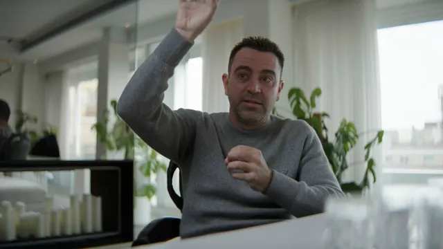 Cruijff still 4: Xavi