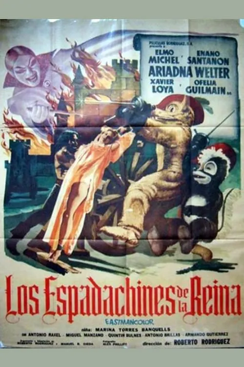 Los espadachines de la reina poster