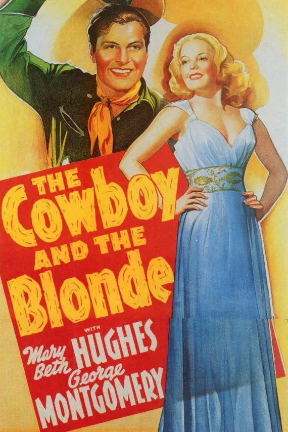 The Cowboy and the Blonde poster