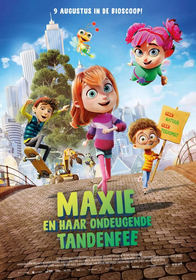 Maxie en haar ondeugende tandenfee poster