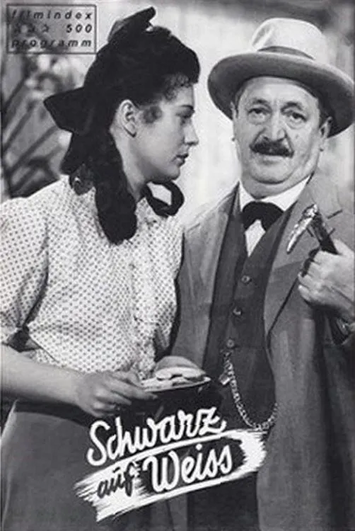 Schwarz auf Weiss poster