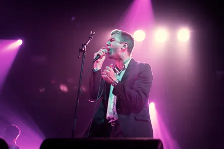 The Walkmen live op Lowlands 2012.