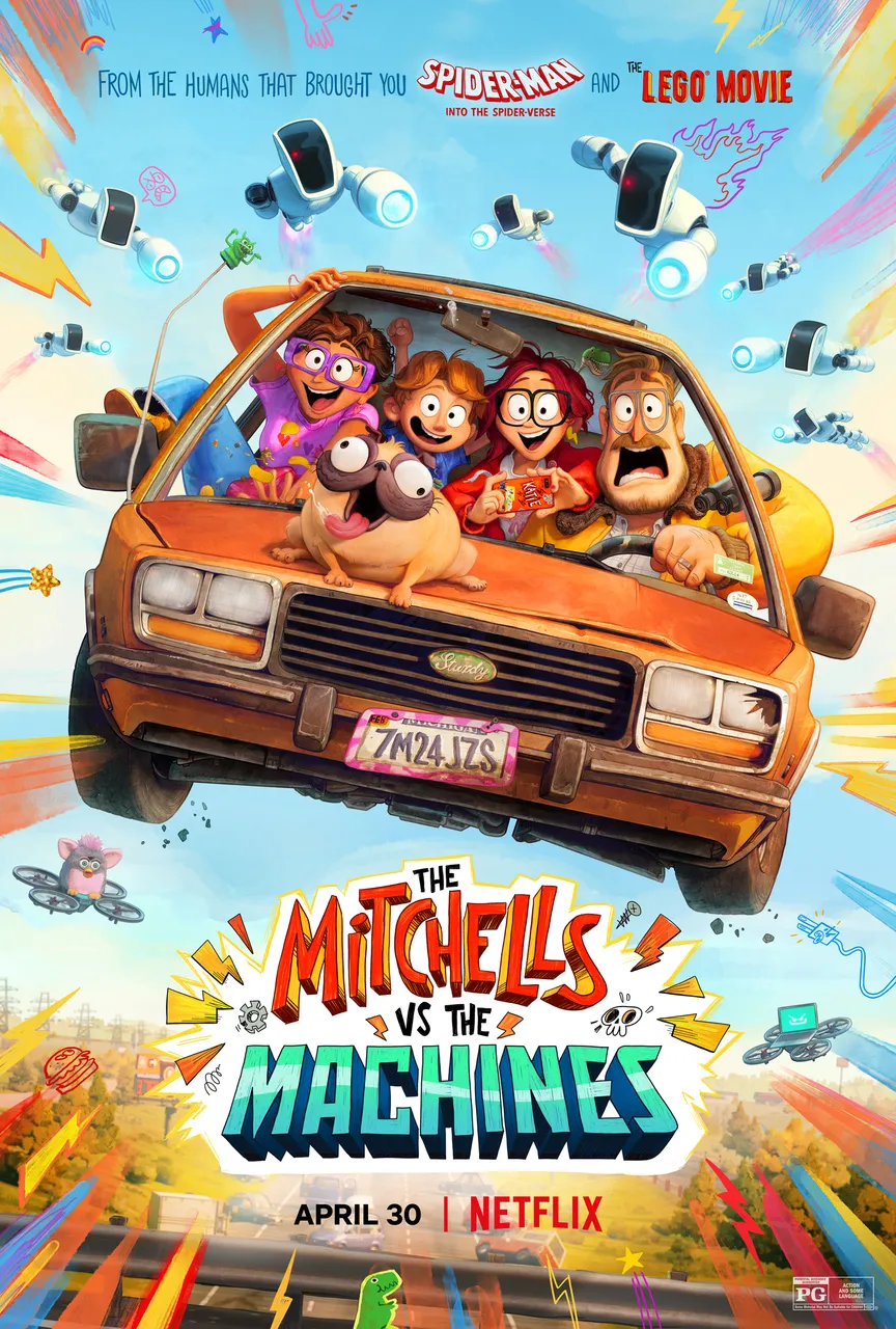 The Mitchells vs. the Machines poster