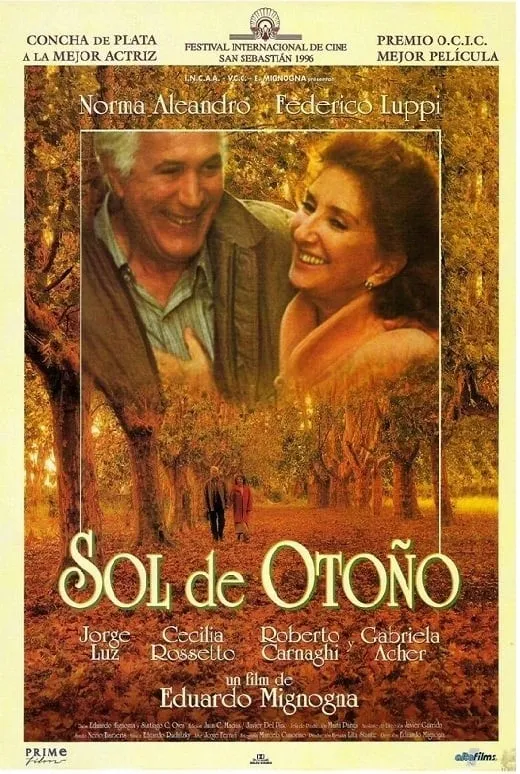 Sol de otoño poster