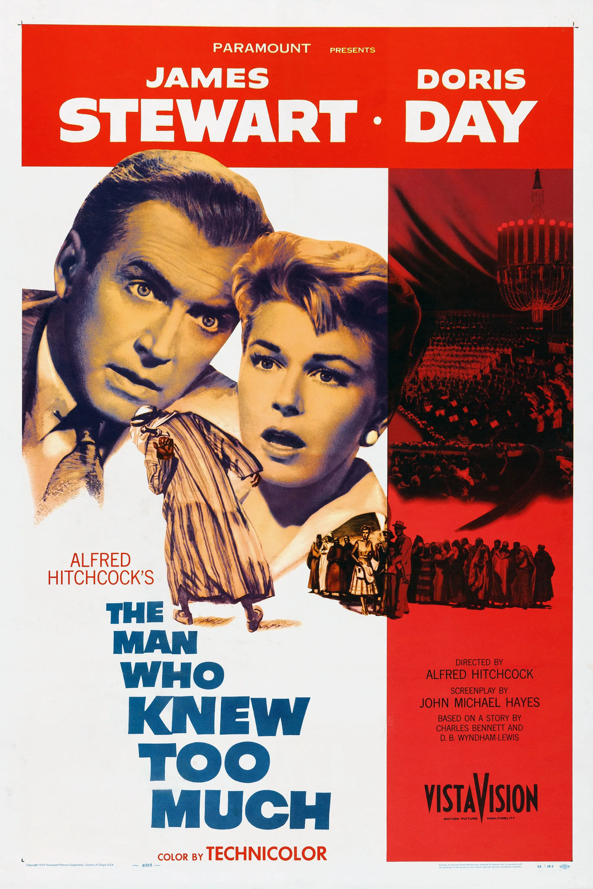 The Man Who Knew Too Much poster