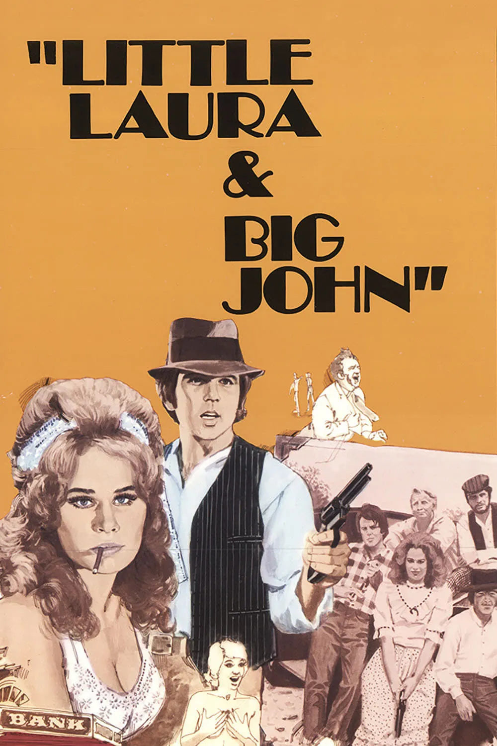 Little Laura & Big John poster