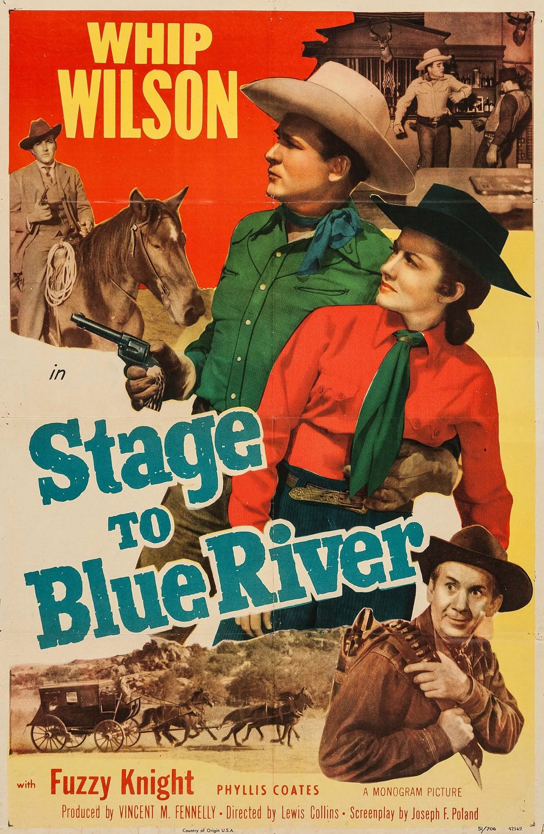 Stage to Blue River poster