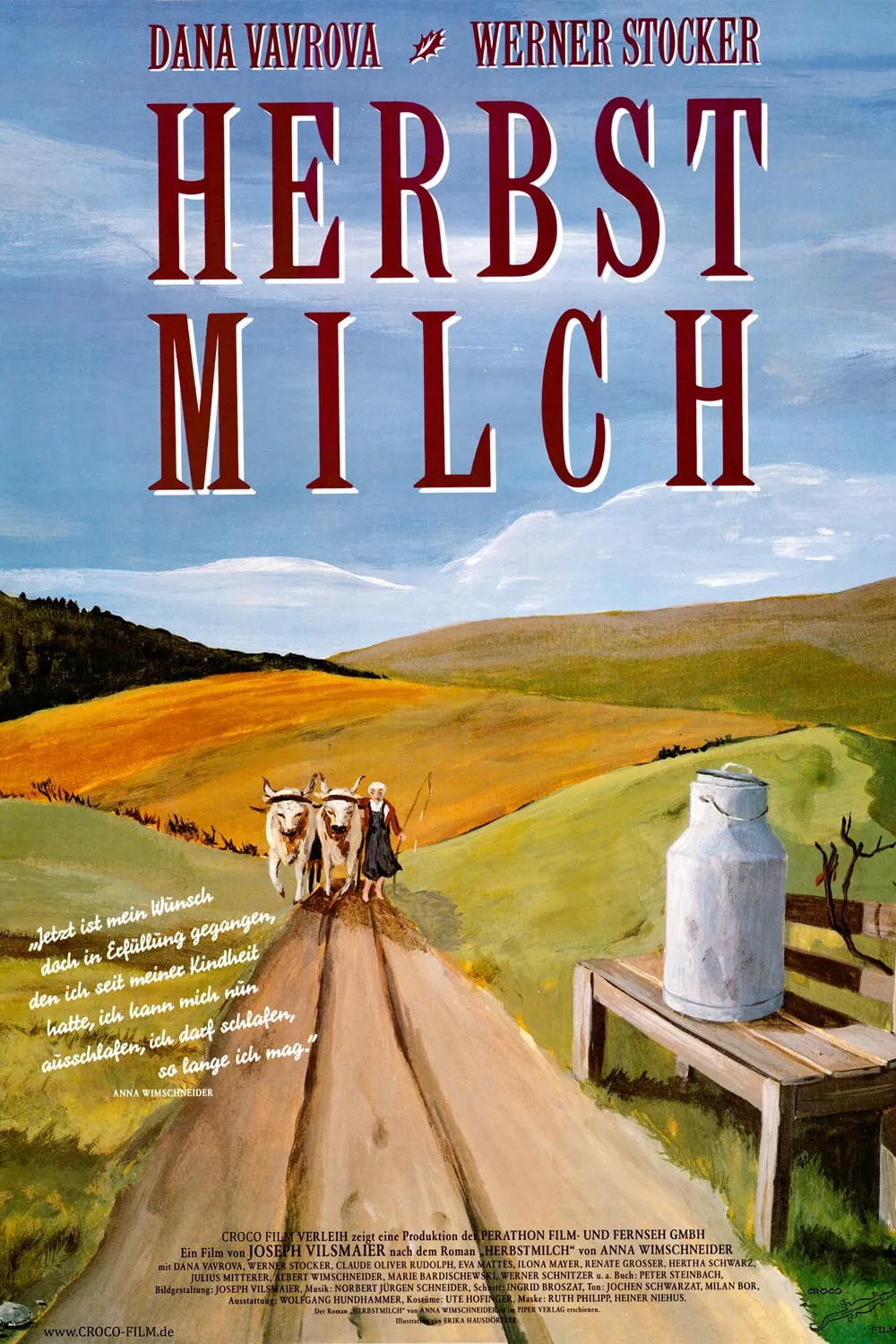 Herbstmilch poster