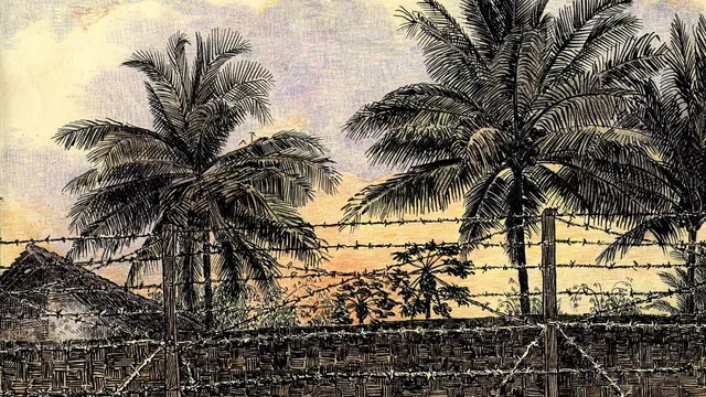 D.H. Volz, Japans concentratiekamp