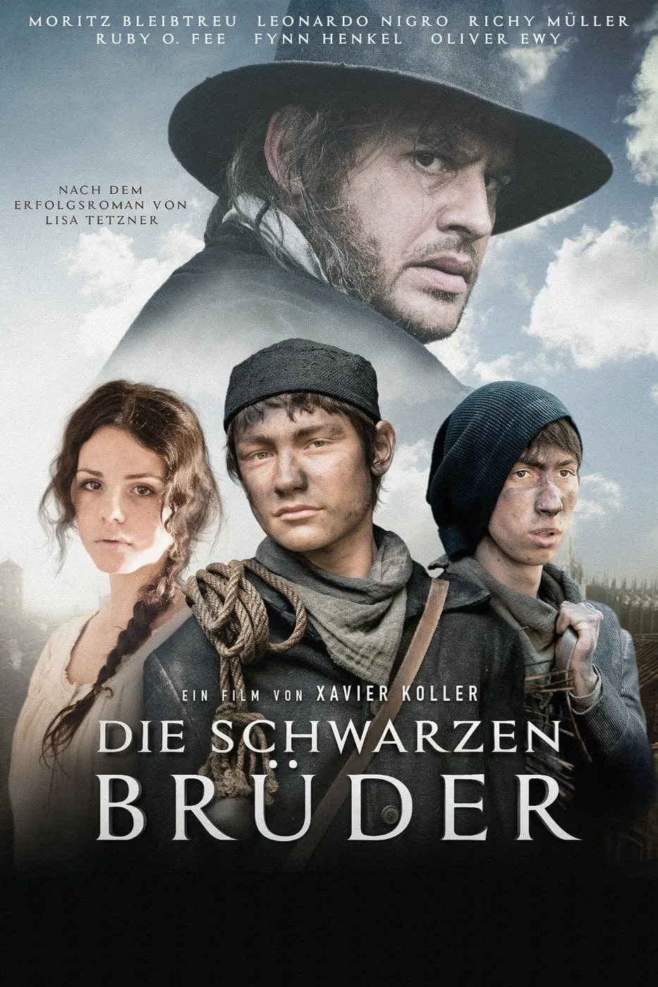 Die schwarzen Brüder poster