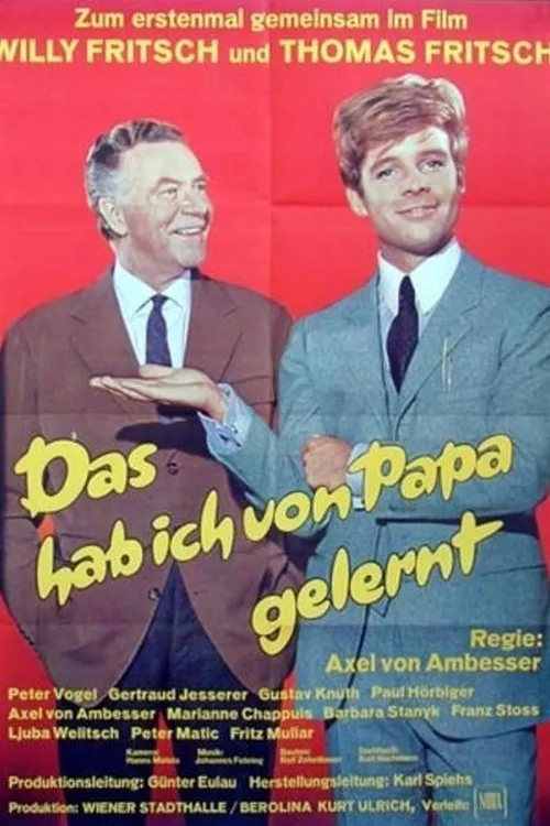 Das hab ich von Papa gelernt poster