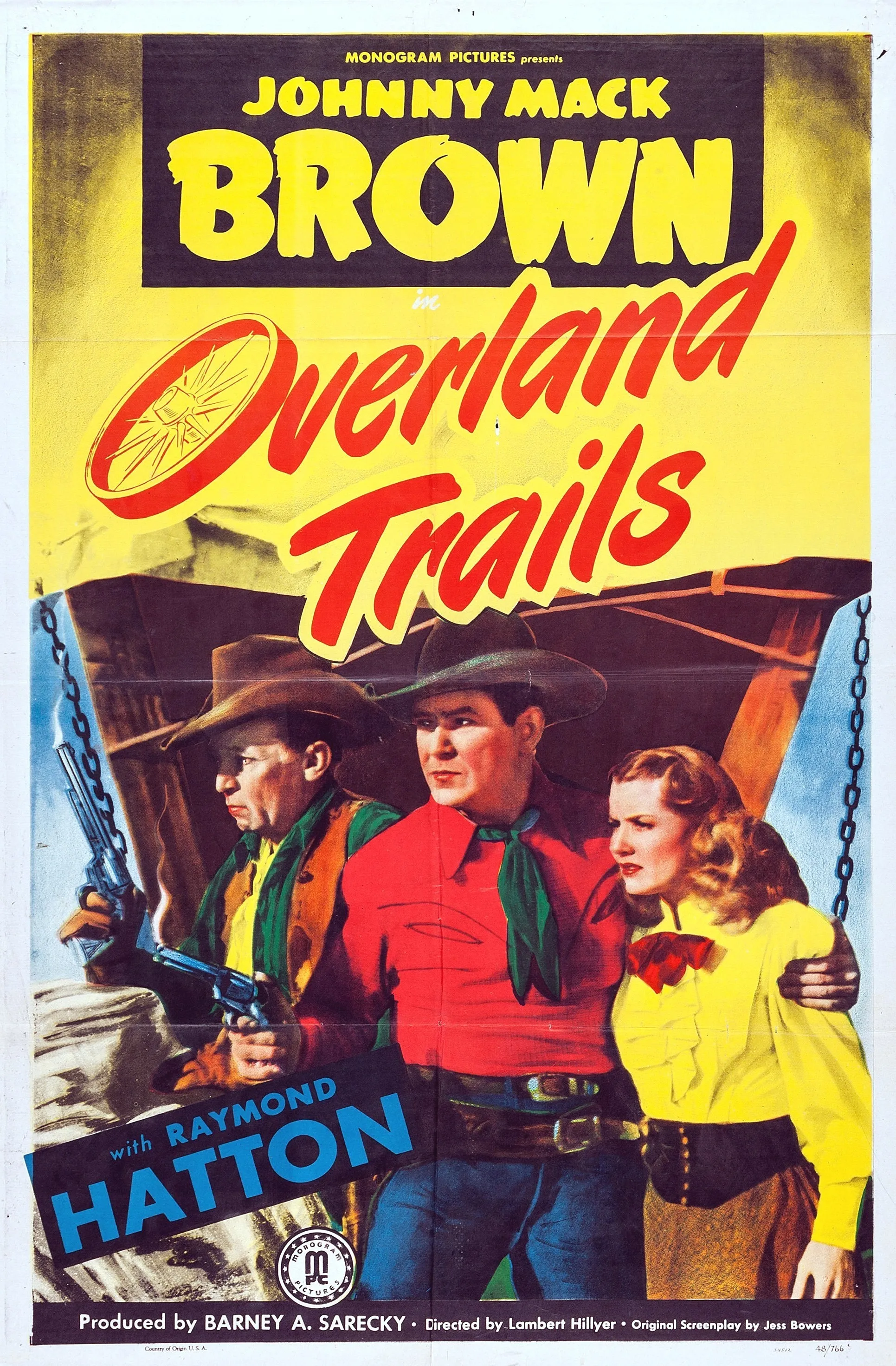 Overland Trails poster