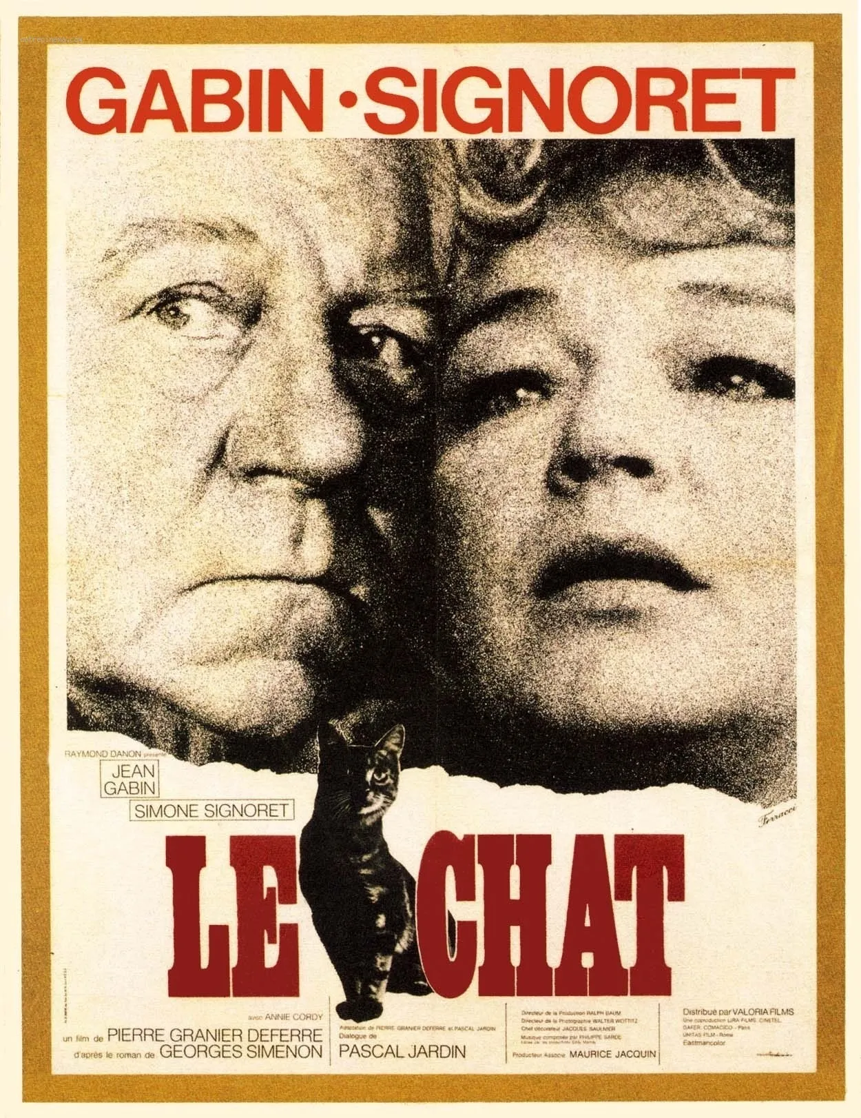 Le chat poster