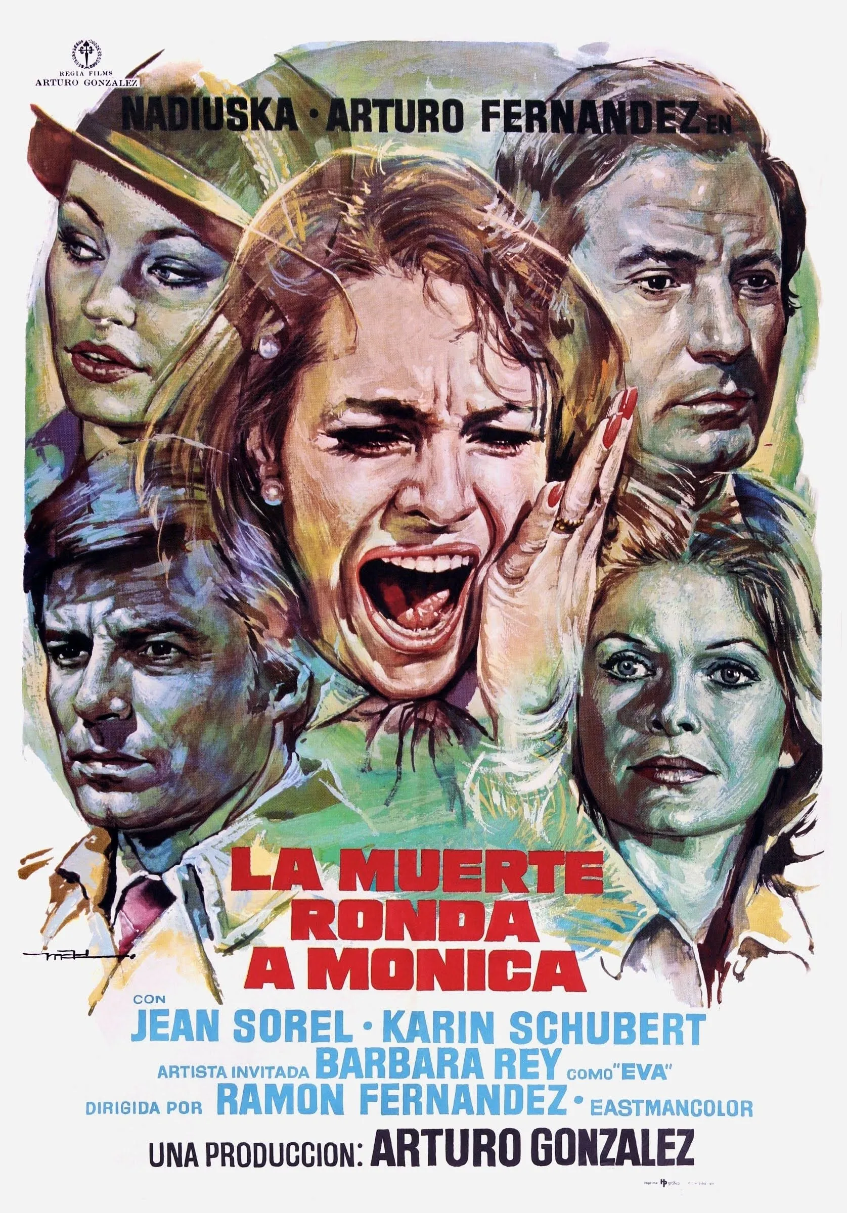 La Muerte ronda a Mónica poster