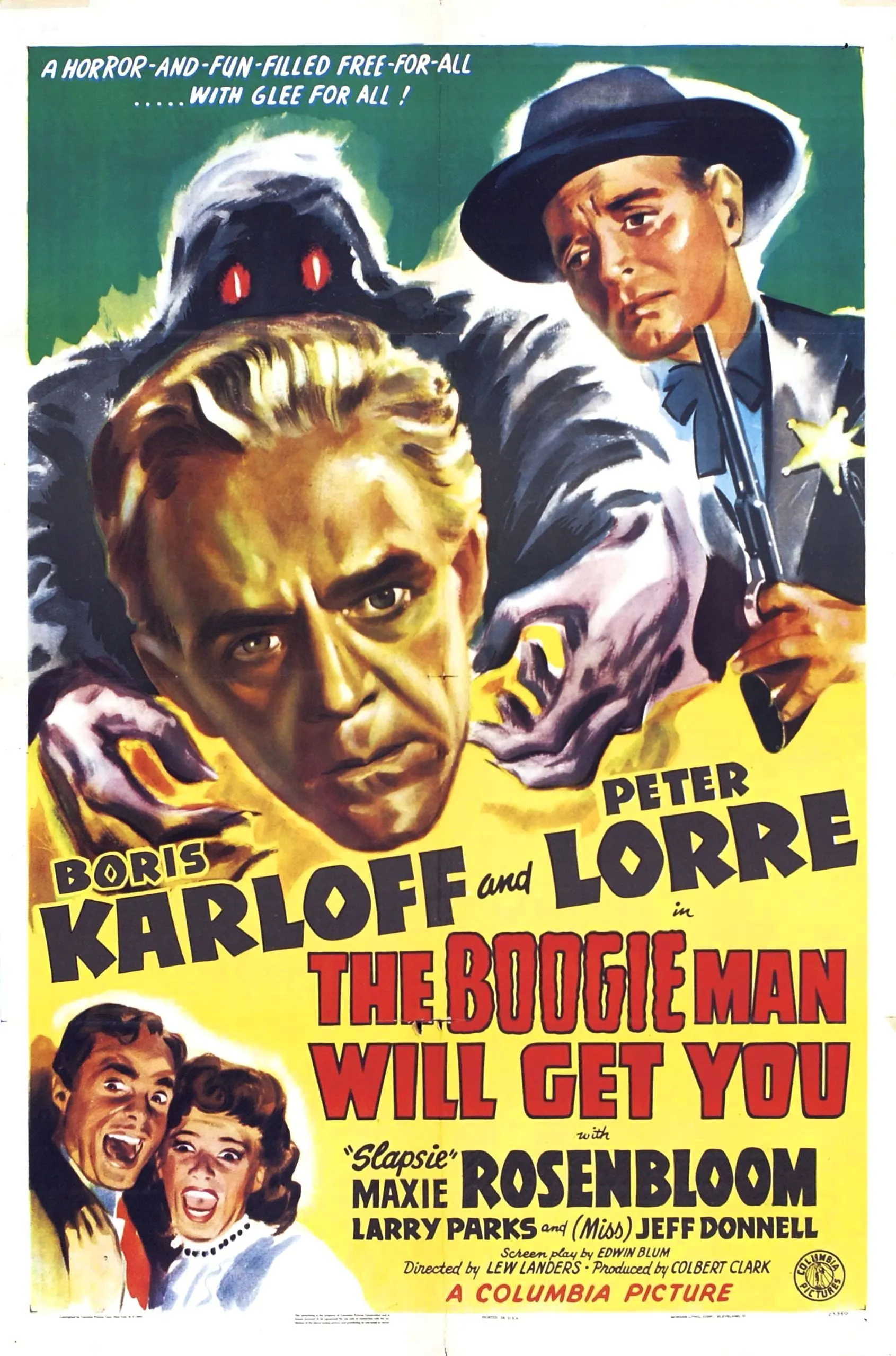 The Boogie Man Will Get You poster