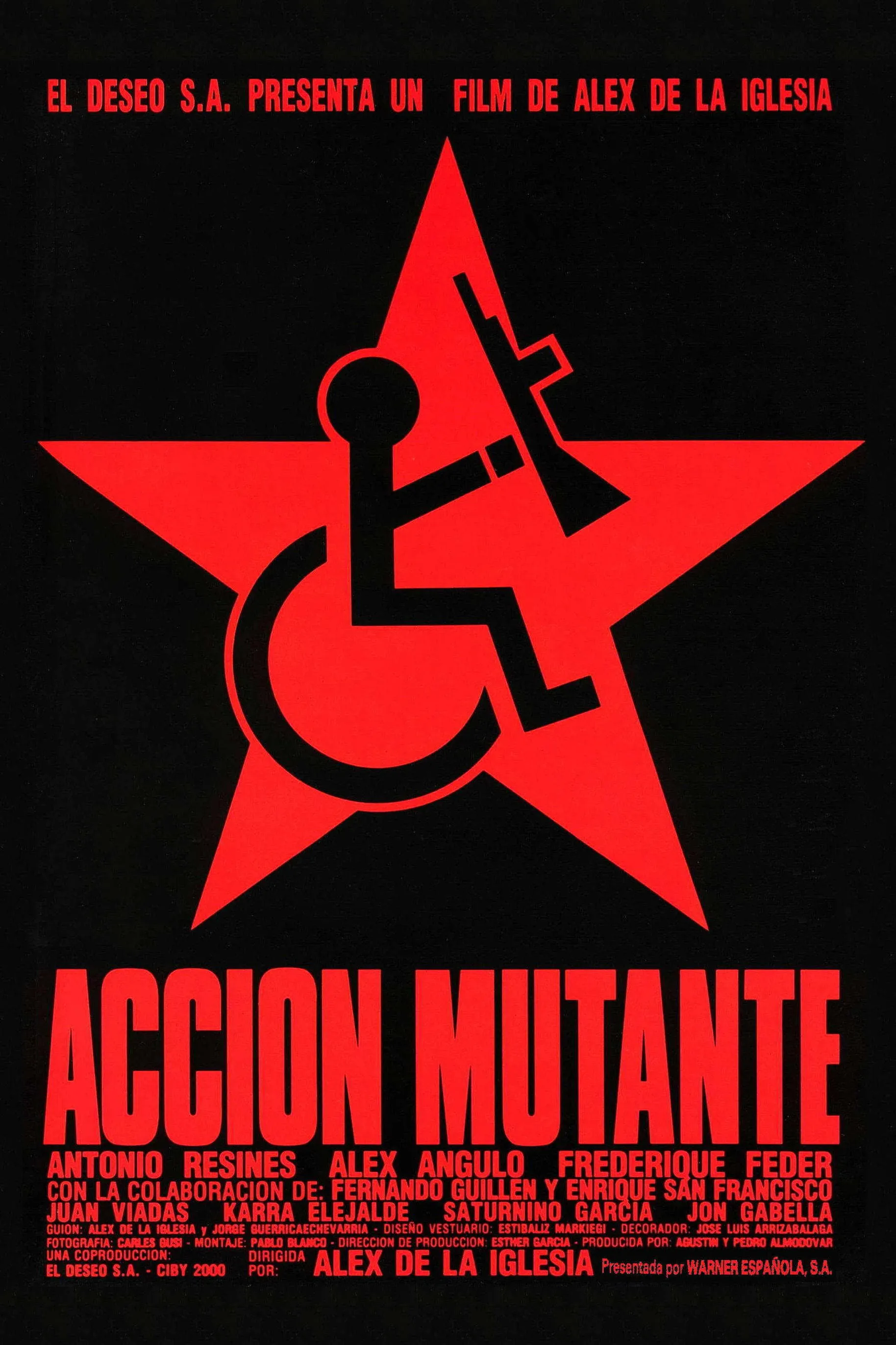 Acción mutante poster