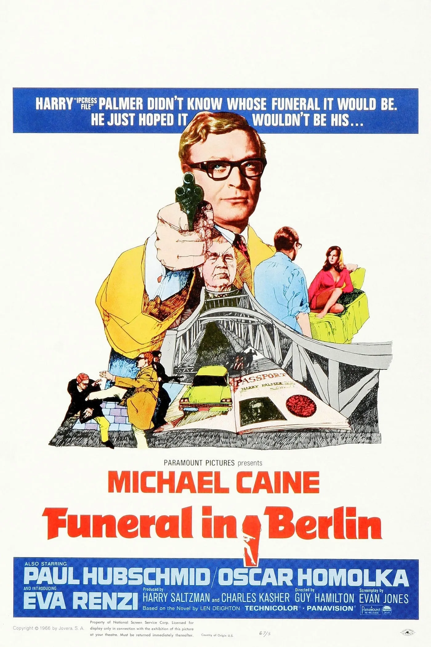 Funeral in Berlin poster