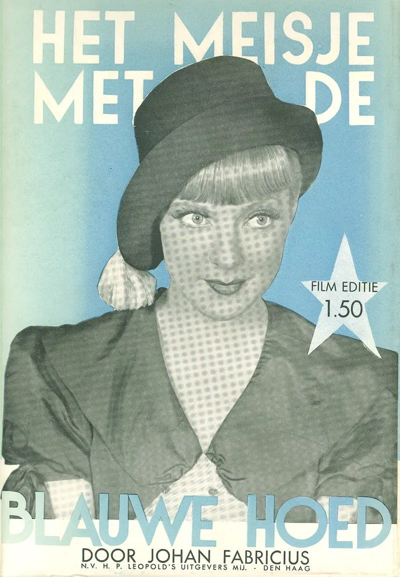 Het Meisje met den Blauwen Hoed poster