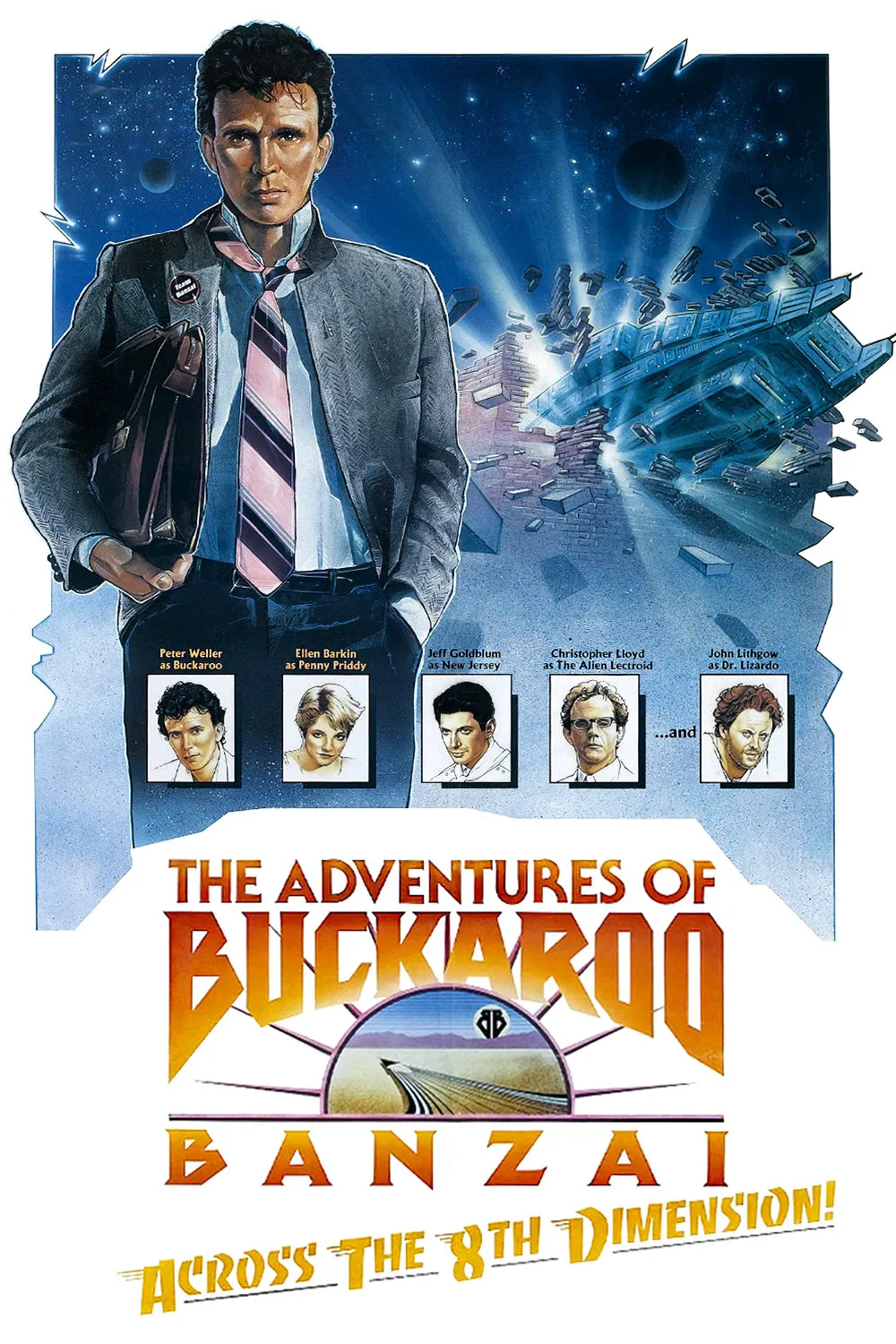 The Adventures of Buckaroo Banzai: Across the 8th Dimension poster
