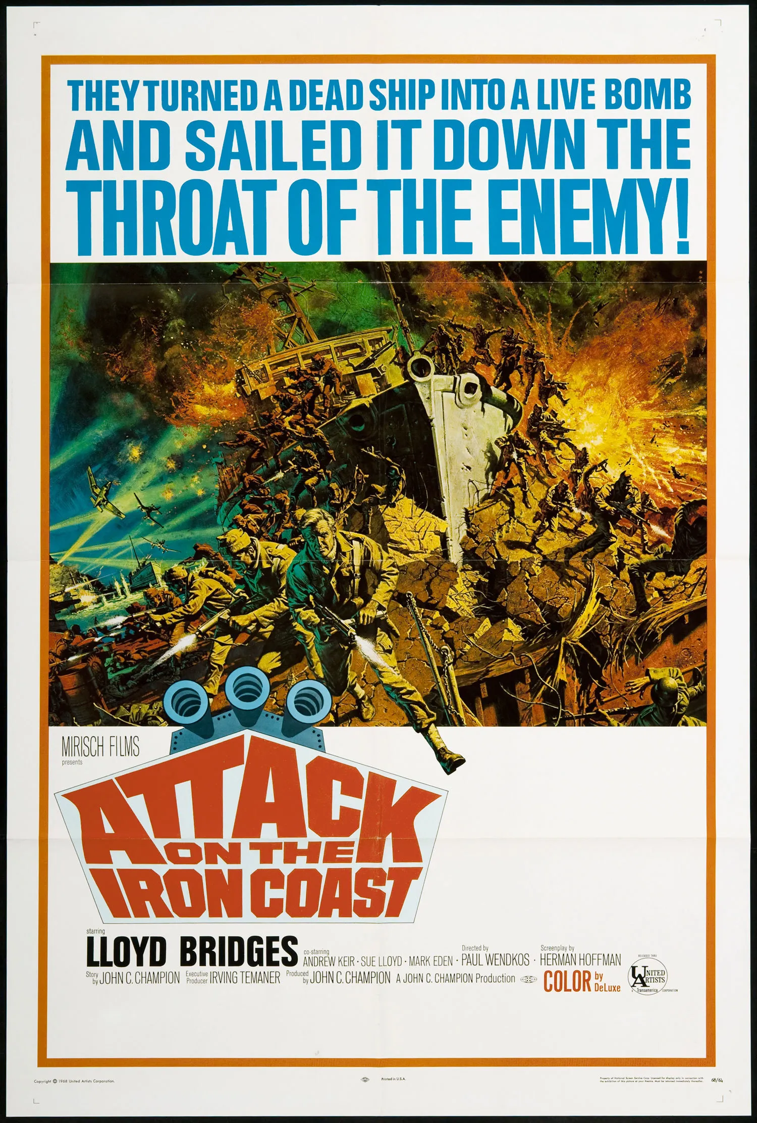 Attack on the Iron Coast poster