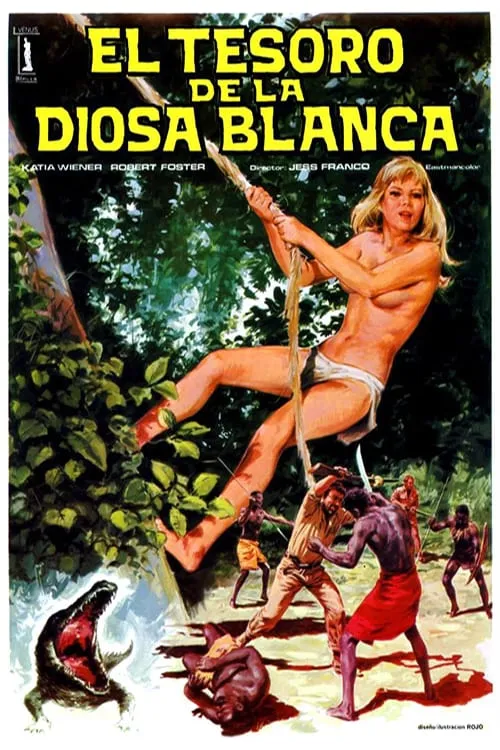 El Tesoro de la diosa blanca poster
