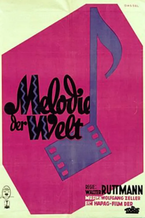 Melodie der Welt poster