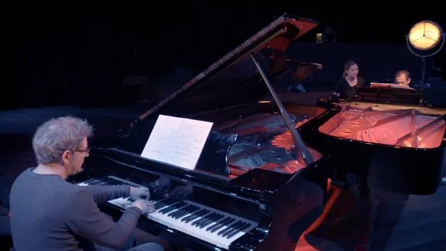 Italiaanse meesterpianisten Igor Roma en Enrico Pace