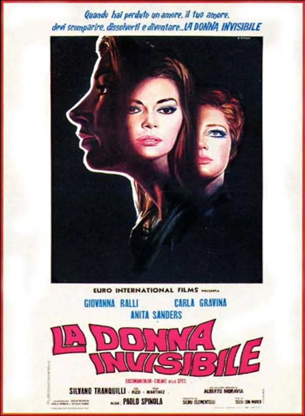 La Donna invisibile poster