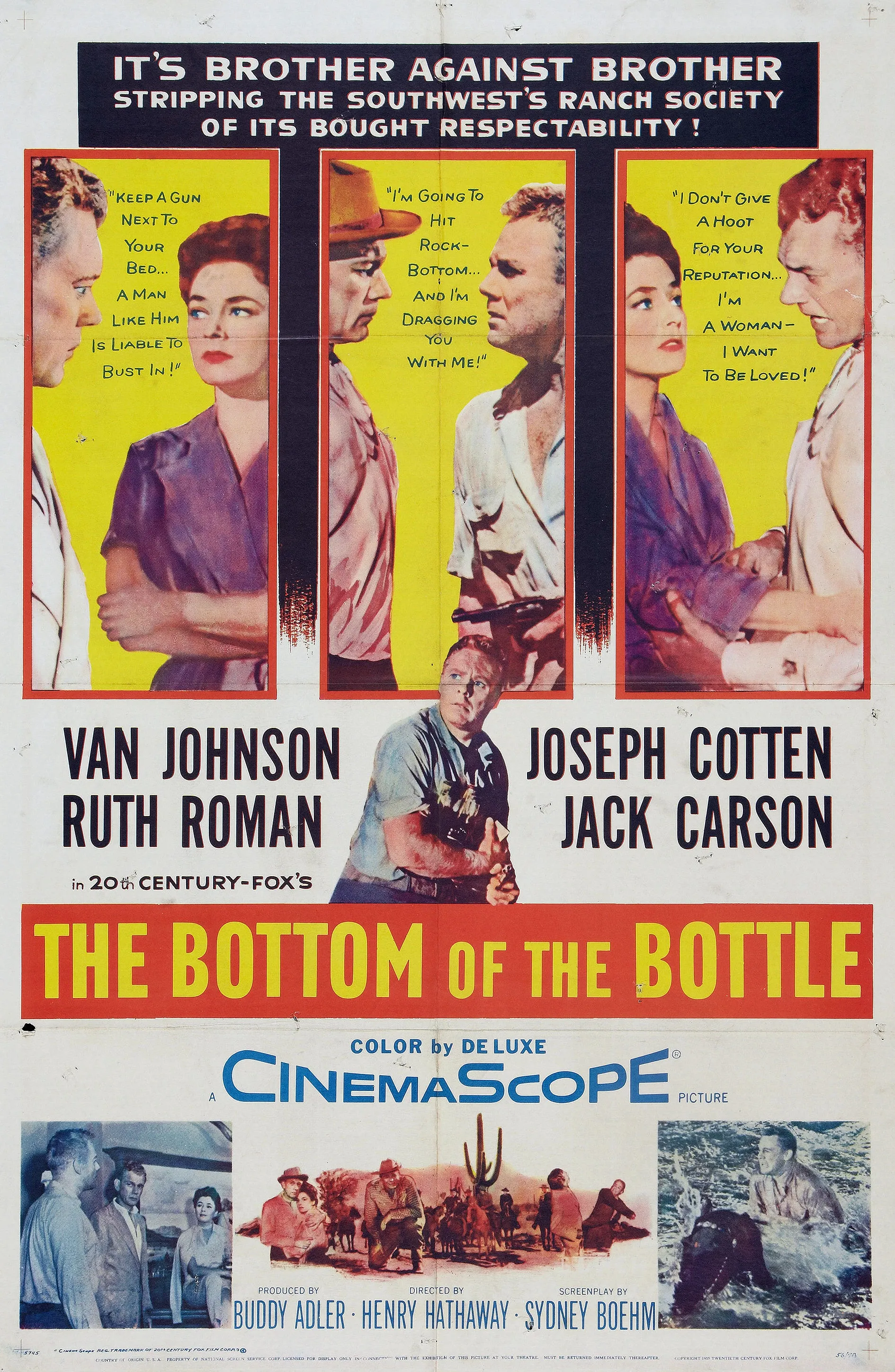 The Bottom of the Bottle poster