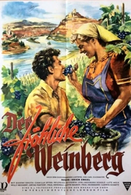 Der fröhliche Weinberg poster