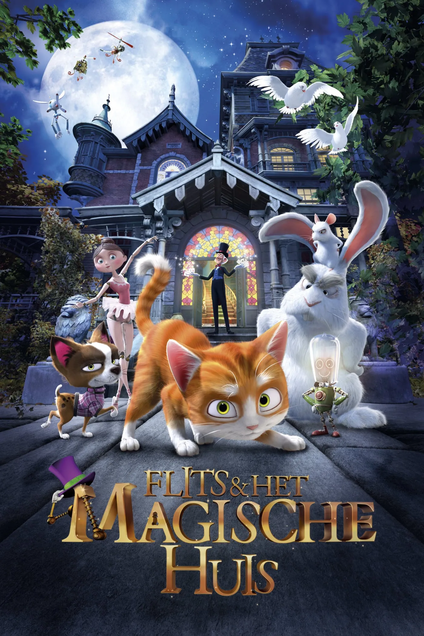 Flits & het magische huis poster