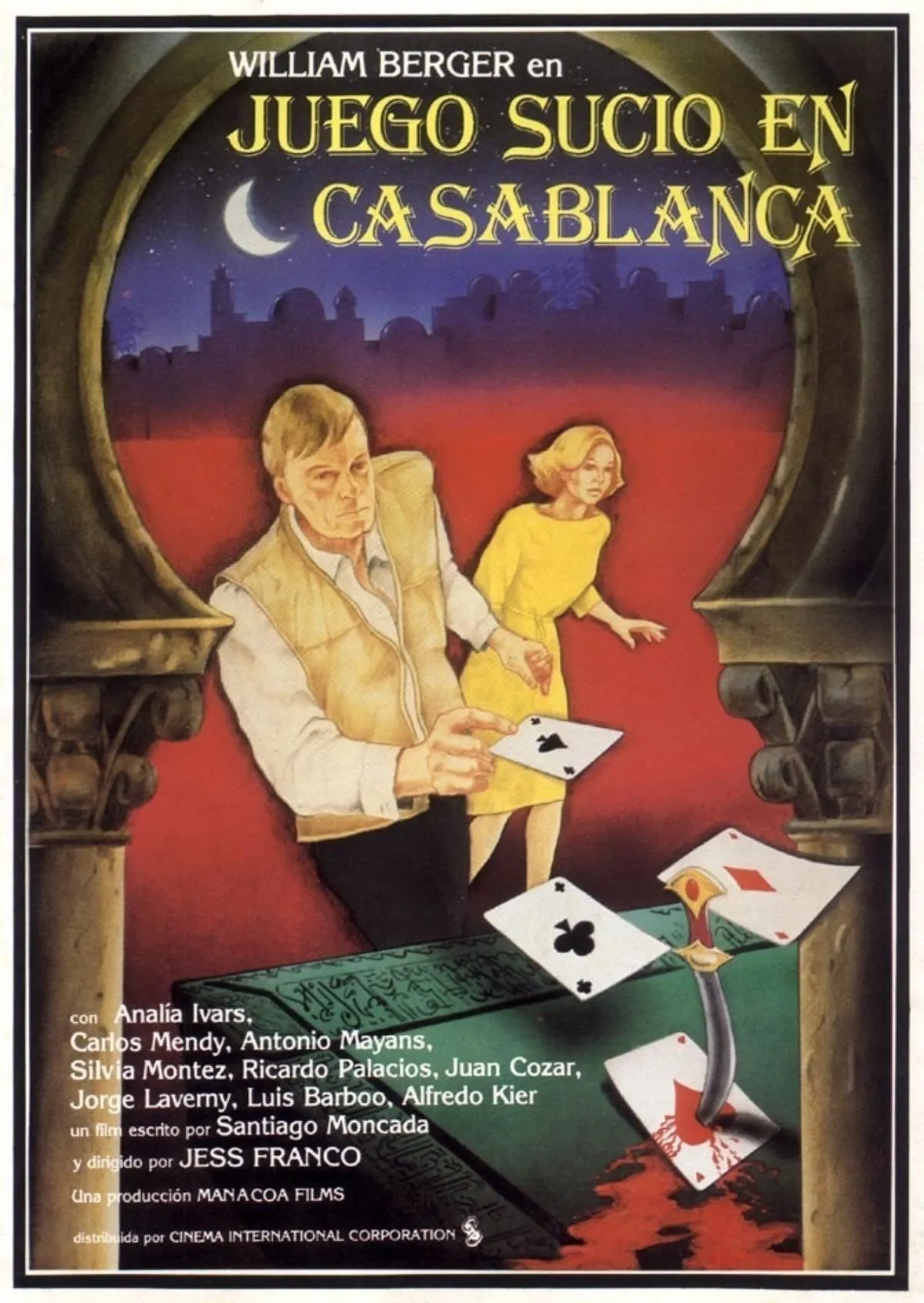 Juego sucio en Casablanca poster