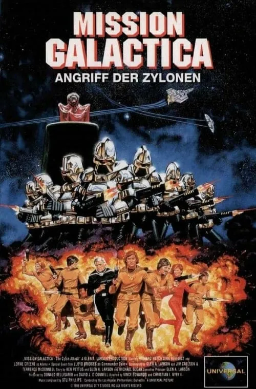 Mission Galactica: The Cylon Attack poster