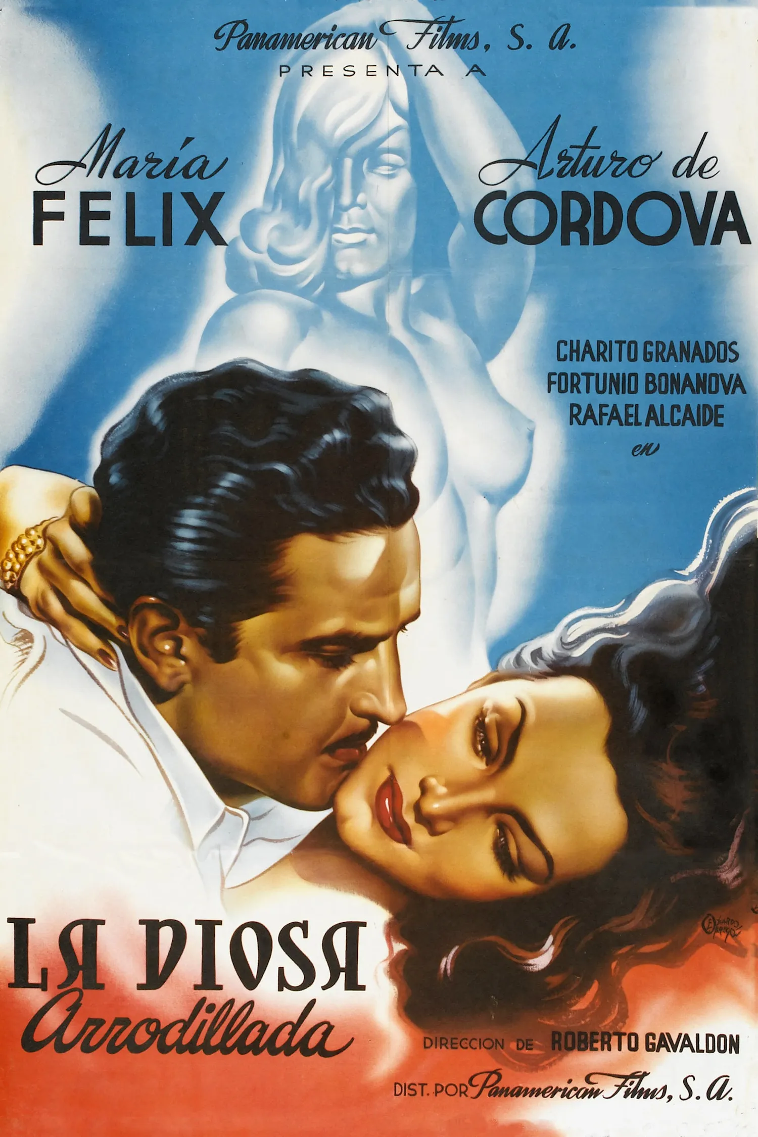 La Diosa arrodillada poster