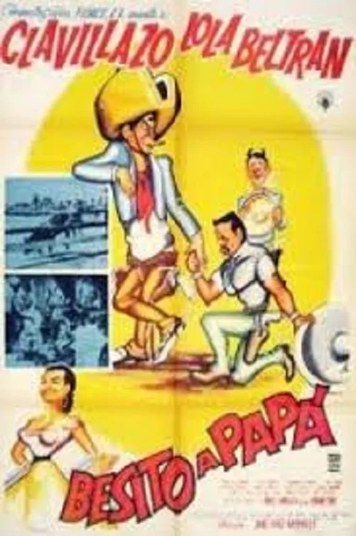 Besito a papá poster