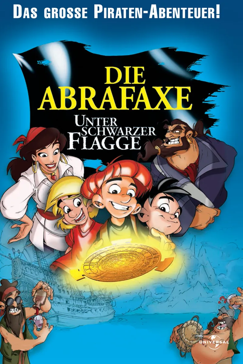 Die Abrafaxe - Unter schwarzer Flagge poster