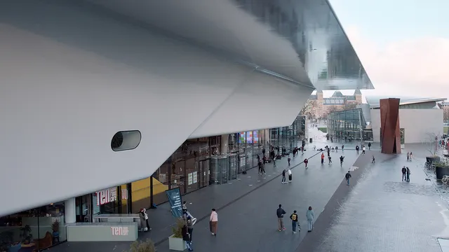 Het Stedelijk Museum in Amsterdam