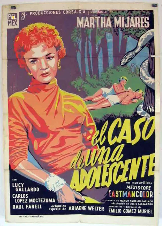 El Caso de una adolescente poster