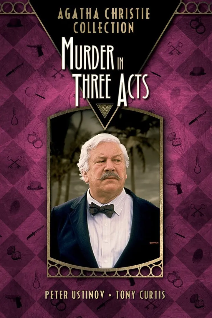 Agatha Christie's 'Murder in Three Acts' poster