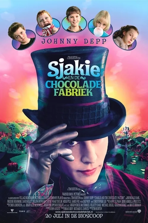 Charlie and the Chocolate Factory poster