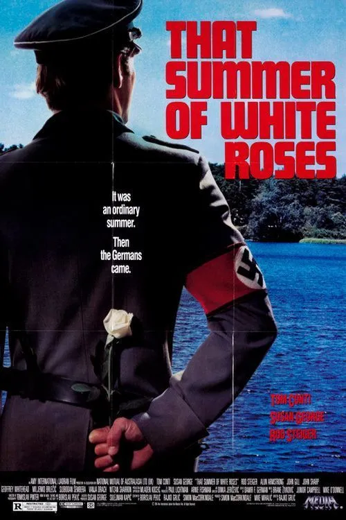 That summer of white roses poster