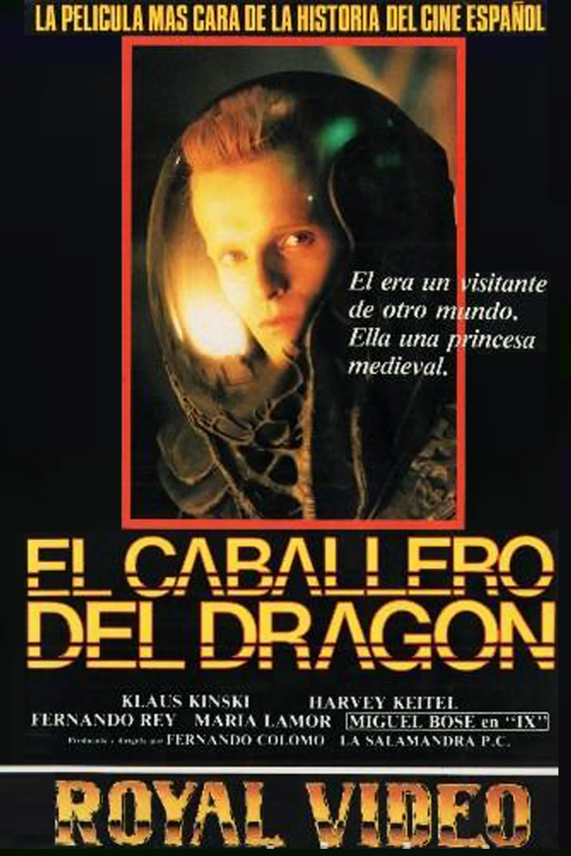 El Caballero del dragón poster