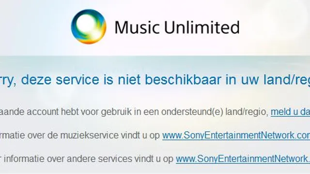 Als het goed is verdwijnt deze melding binnenkort