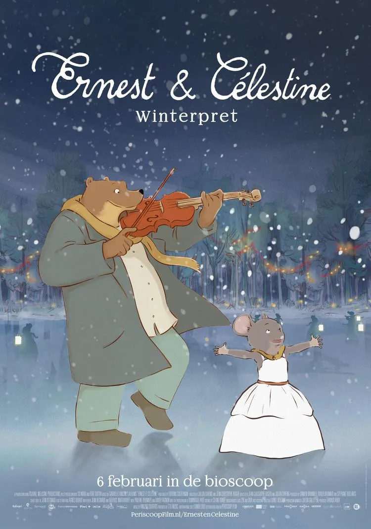 Ernest & Celestine Winterpret poster