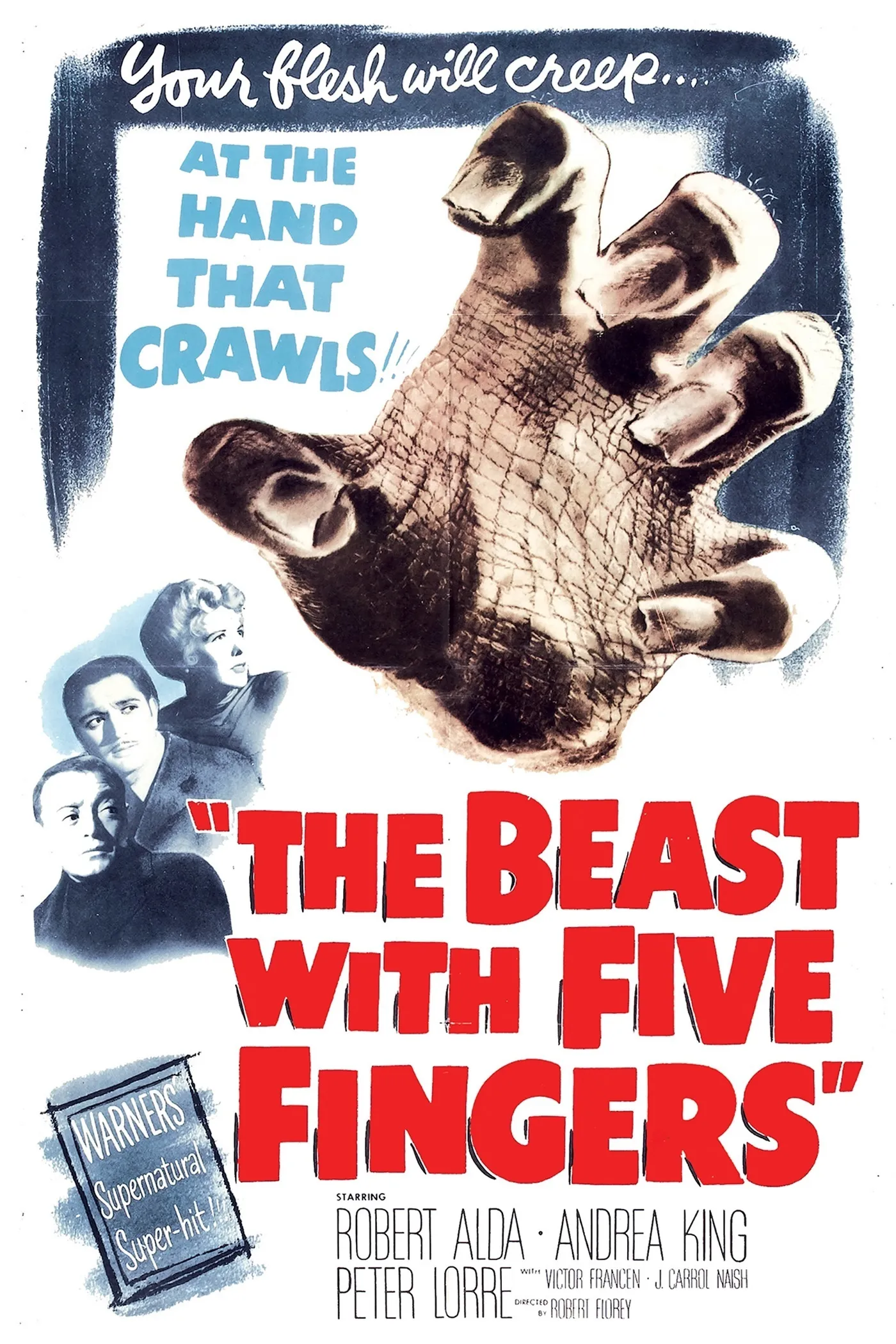 The Beast with Five Fingers poster