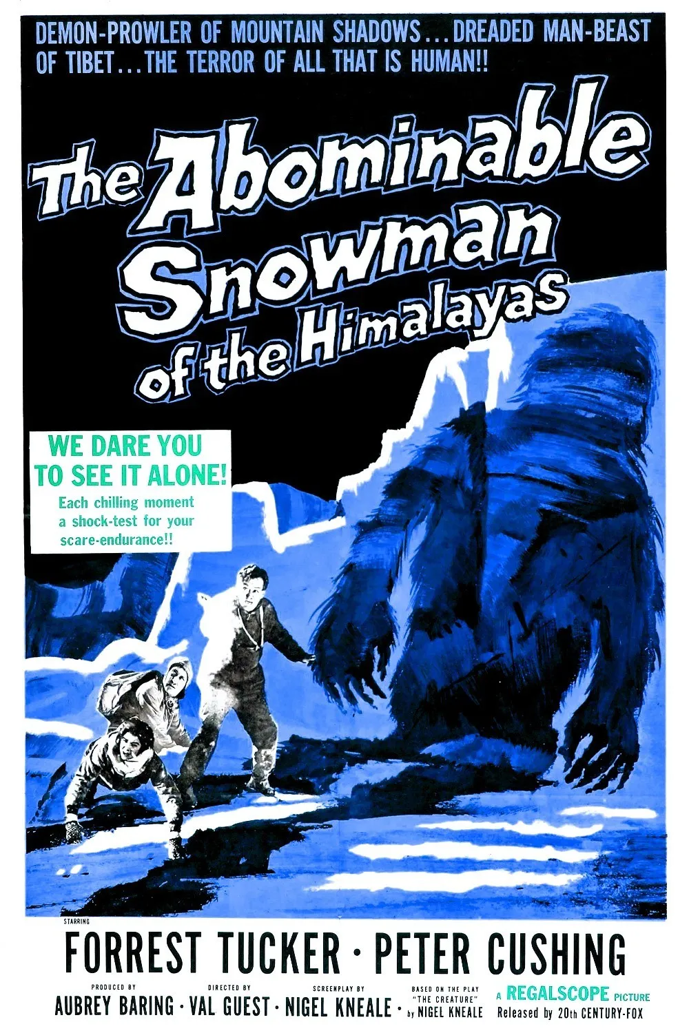 The Abominable Snowman poster