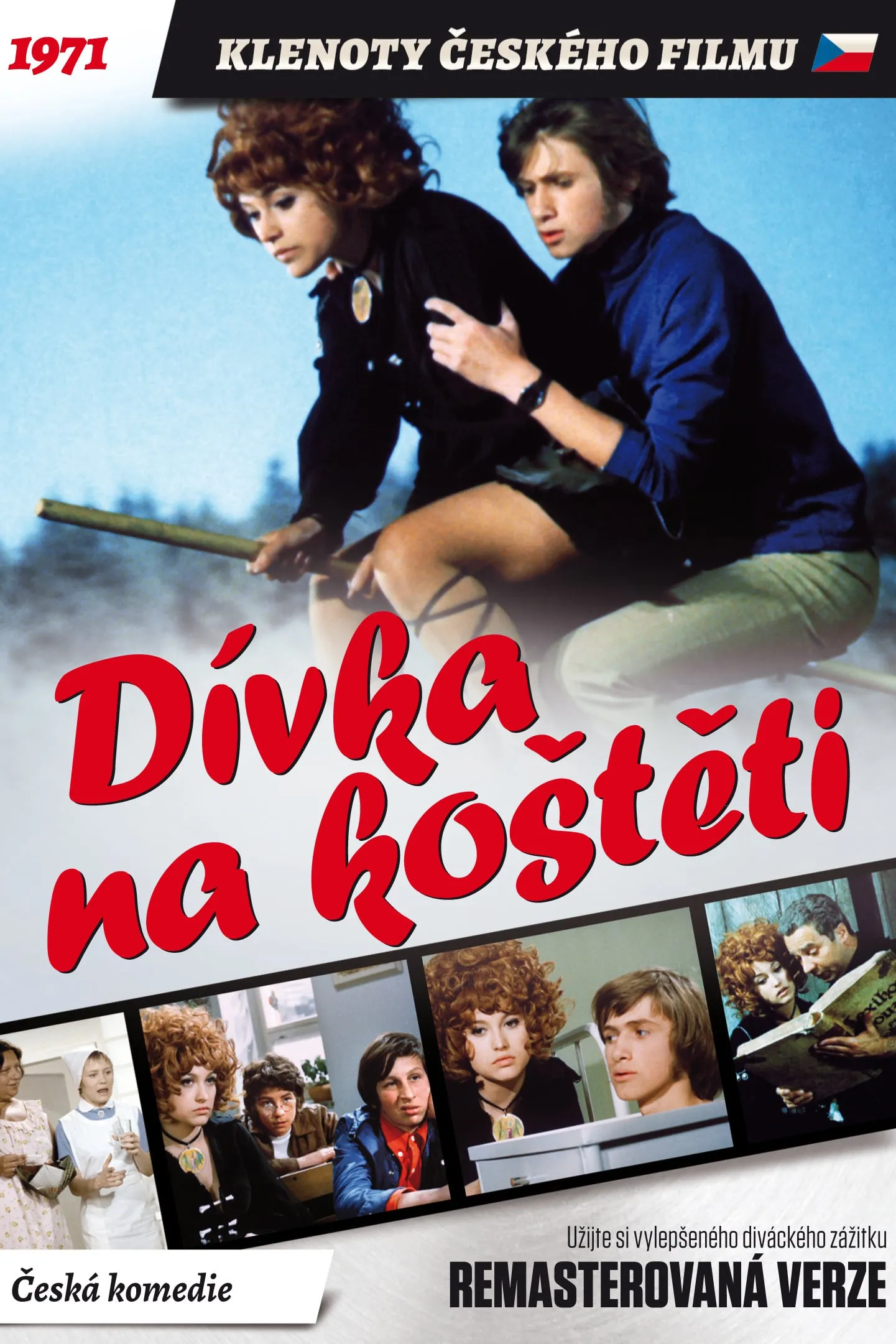 D´vka na kostéti poster