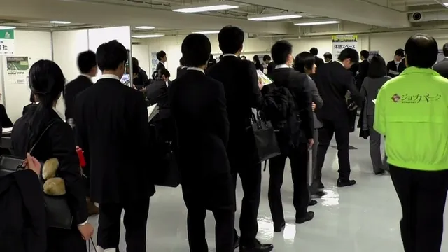 Job Fair Kyoto: rij