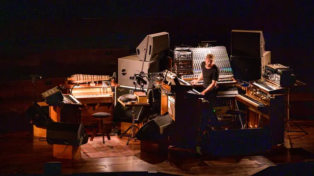 Nils Frahm in het Concertgebouw tijdens ADE 2022