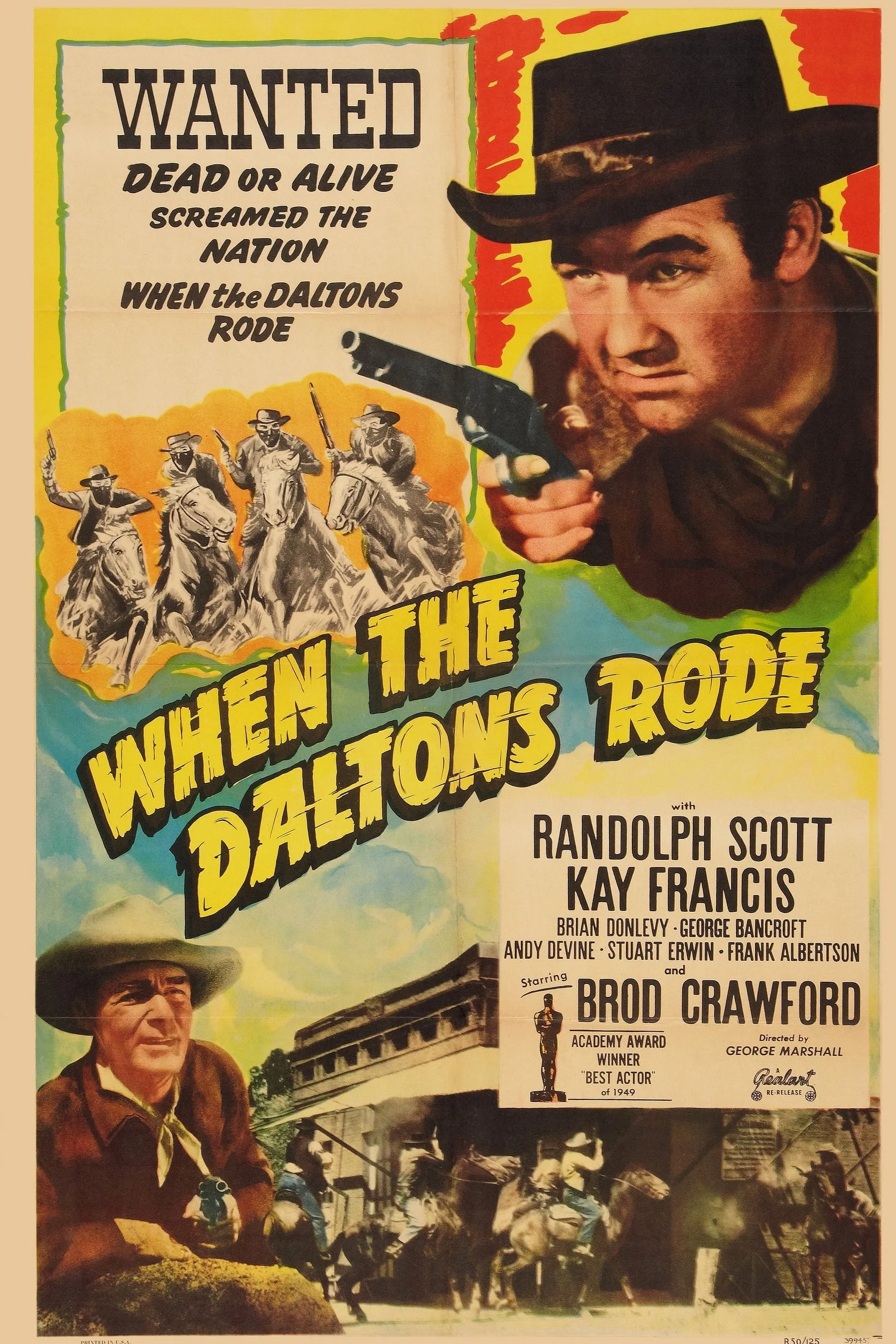 When the Daltons Rode poster